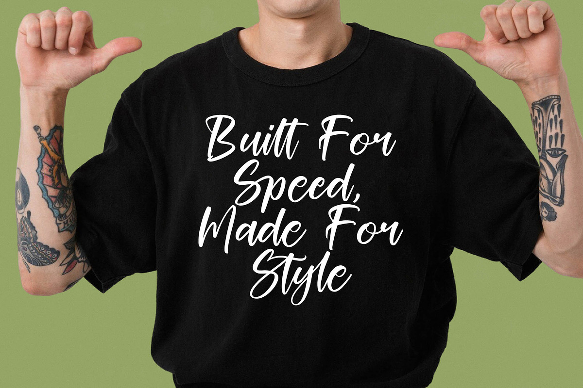 Glitters Sparkle Modern Handwritten, a Script Font by stylishtype.co (Photo 8 of 20)