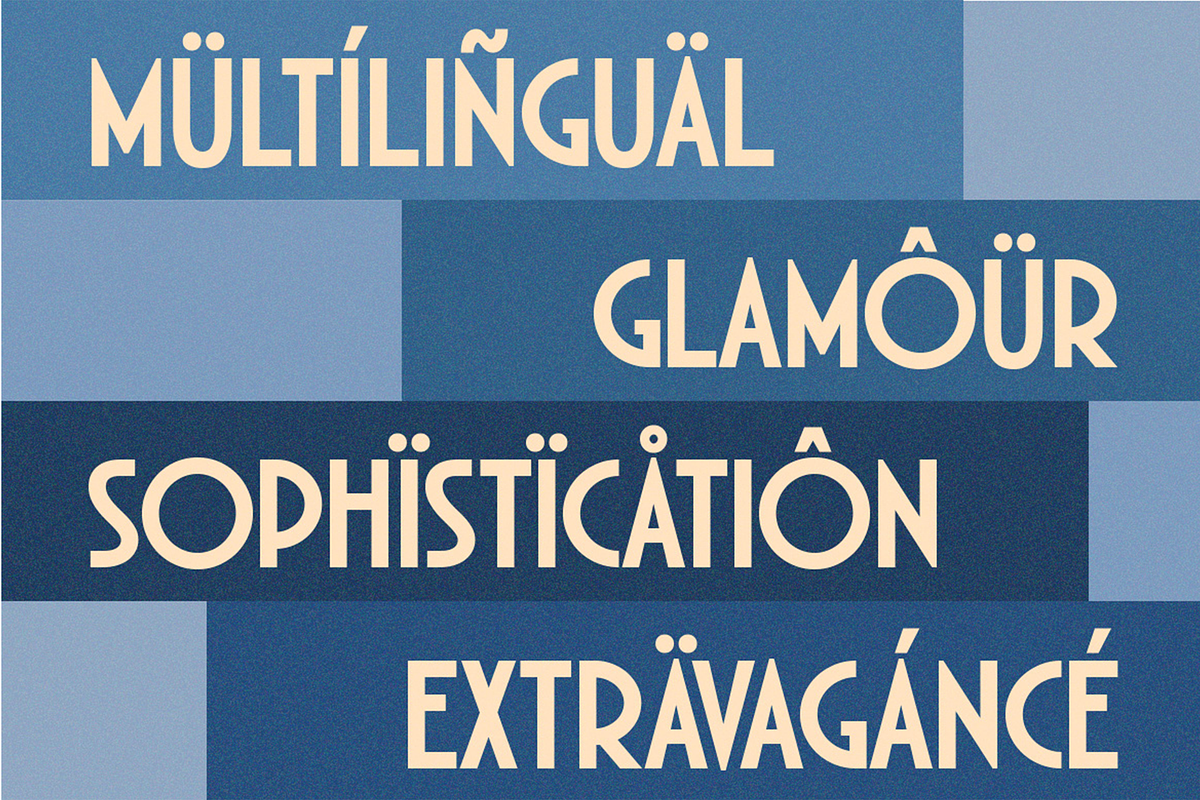 Decort - Art Deco Display Font, a Sans Serif Font by Pekotype (Photo 6 of 15)