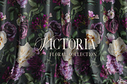 Regal Victoria Floral Collection, a Decorative Illustration by Eclectic Anthology (Thumbnail 10 of 11)