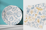 Hand drawn retro Beachy Vibes set, an Object Illustration by RaDavCrafts (Thumbnail 12 of 12)