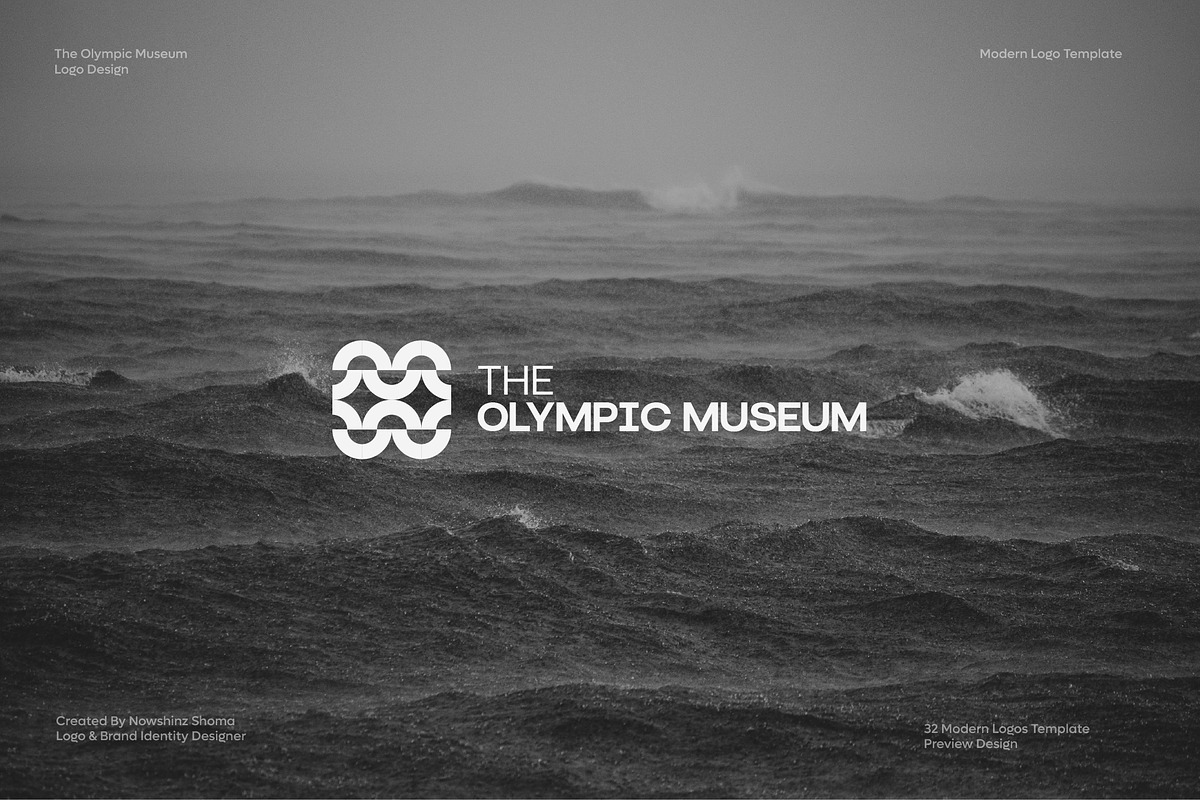 Modern Logo Template, a Branding & Logo Template by Nowshinz Shoma (Photo 1 of 5)
