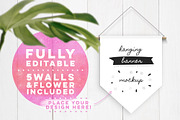 Hanging Banner Mockup, a Product Mockup by Hype Your Prints (Thumbnail 1 of 9)