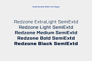 Redzone Display – SemiExtended, a Font by VarsityType® (Thumbnail 3 of 10)