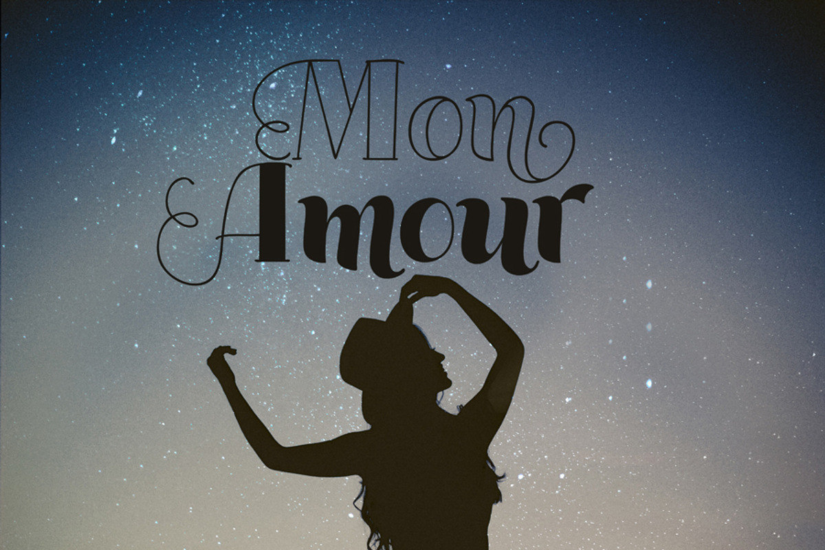 Bold Lady Font duo preview 6