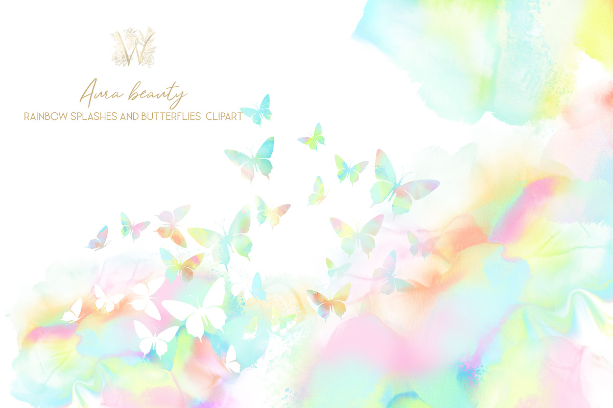 Aura Beauty, Abstract Rainbow, a Texture Graphic by WonderWonder (Photo 10 of 10)