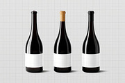 Wine Bottle Mockup, a Product Mockup by zpackcreative (Thumbnail 3 of 4)