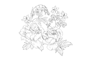 Peony Art, an Object Graphic by VictoriaKStudio (Thumbnail 2 of 4)