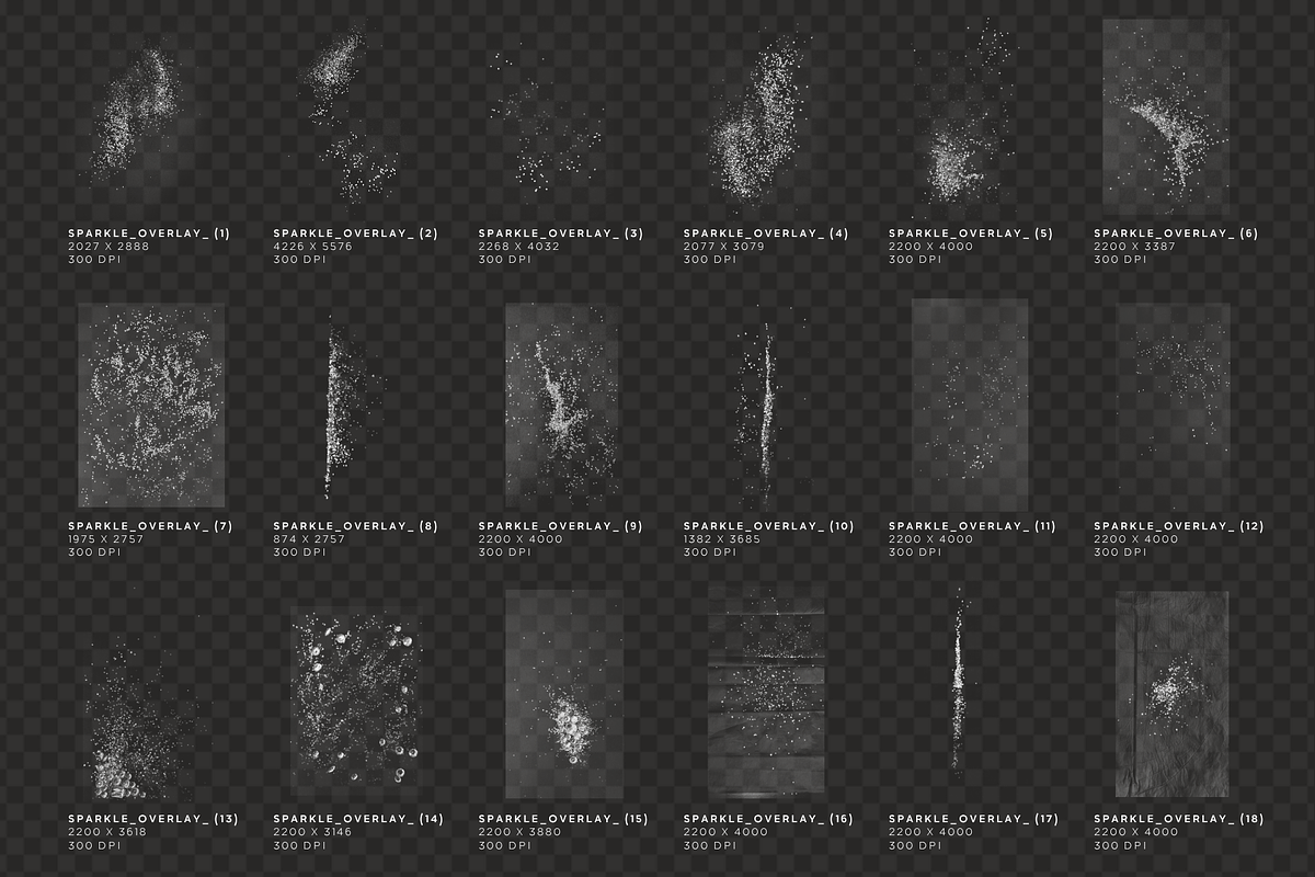 Glitter Photo Overlays, a Texture Graphic by Yana Lesiuk (Photo 6 of 10)
