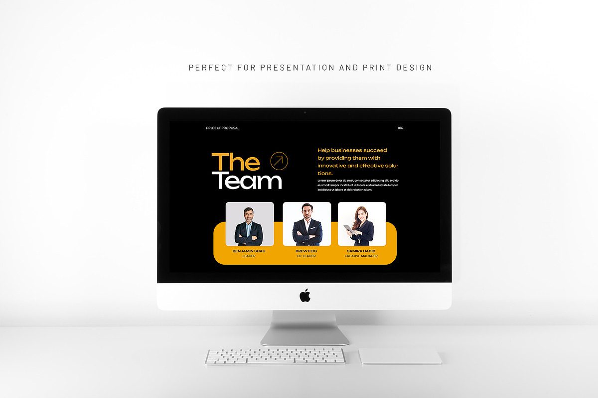 Corporate Project Proposal Template, a Magazine Template by TMint Play (Photo 6 of 6)