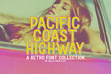 Pacific Coast Highway | Retro Fonts