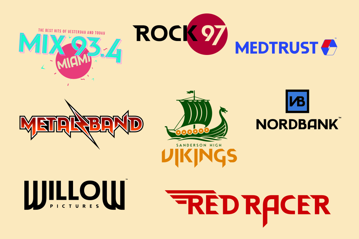 Blast Dragon, a Font by Sharkshock (Photo 3 of 6)