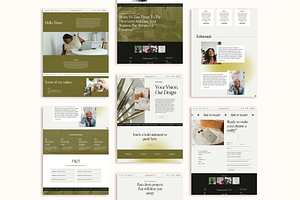 Squarespace 7.1 Template CEDARWOOD