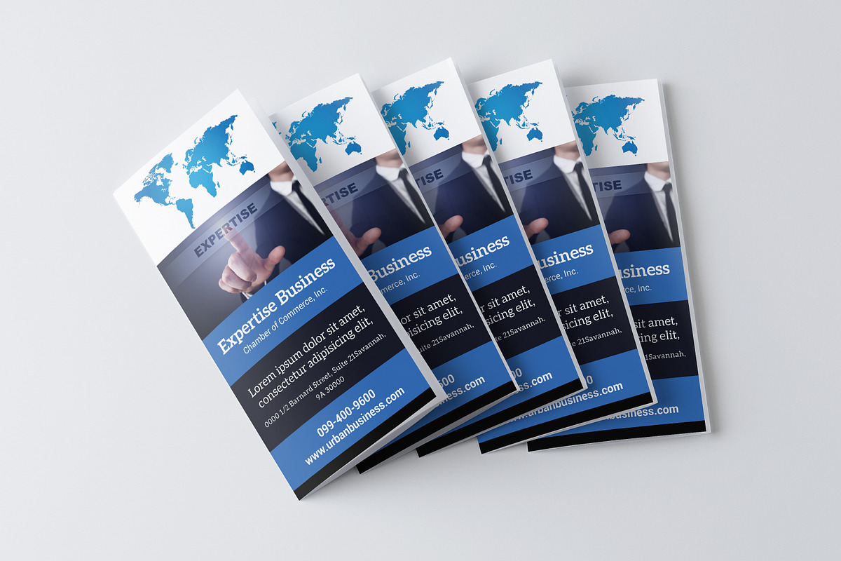 Insurance Agency Tri-Fold, a Brochure Template by AfzaalGraphics
