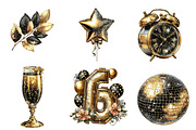 New year clip-art, an Illustration by CreationArt (Thumbnail 5 of 5)