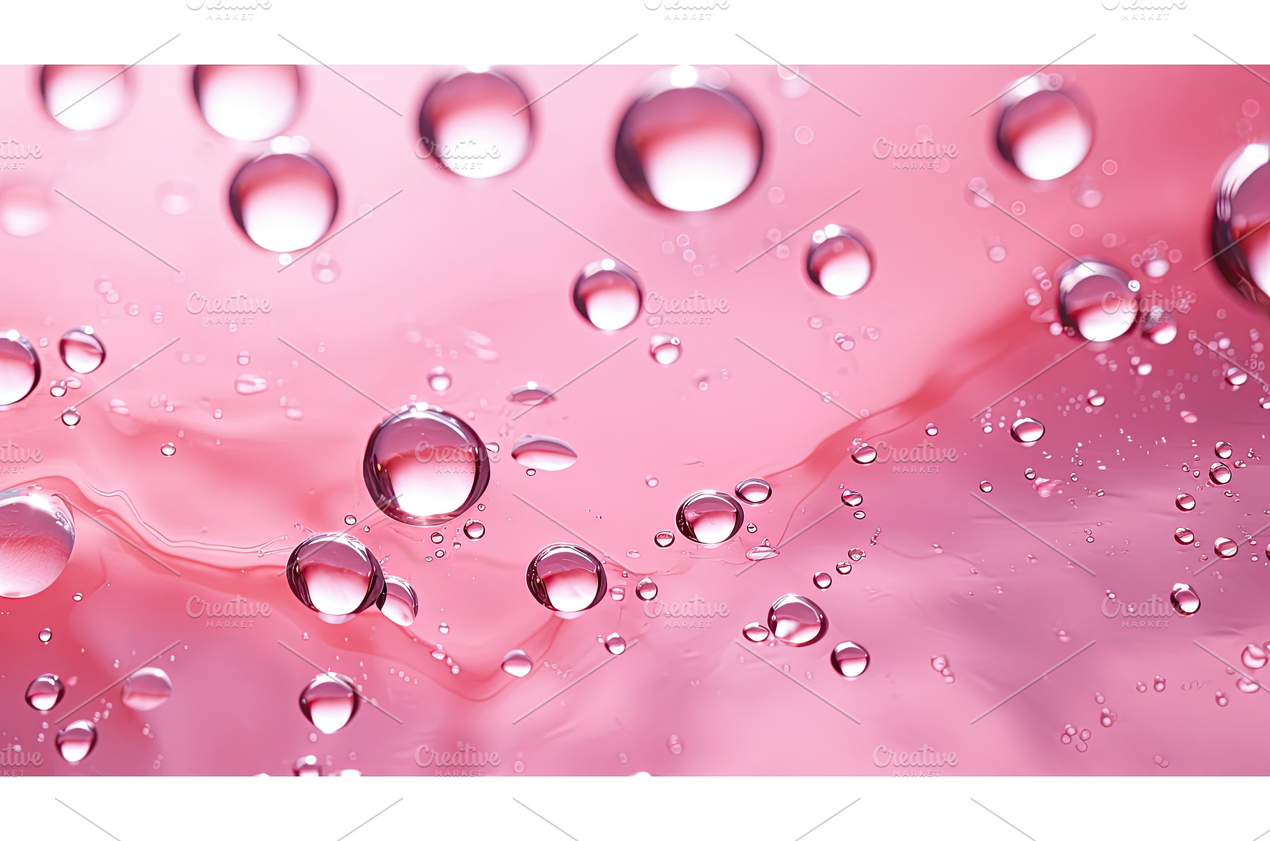 pool pink water drops ai generated, a Background Photo by pikepicture