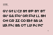 Yangi - Fontface, a Sans Serif Font by La Station B. (Thumbnail 7 of 10)
