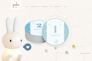 Monthly Baby Stickers