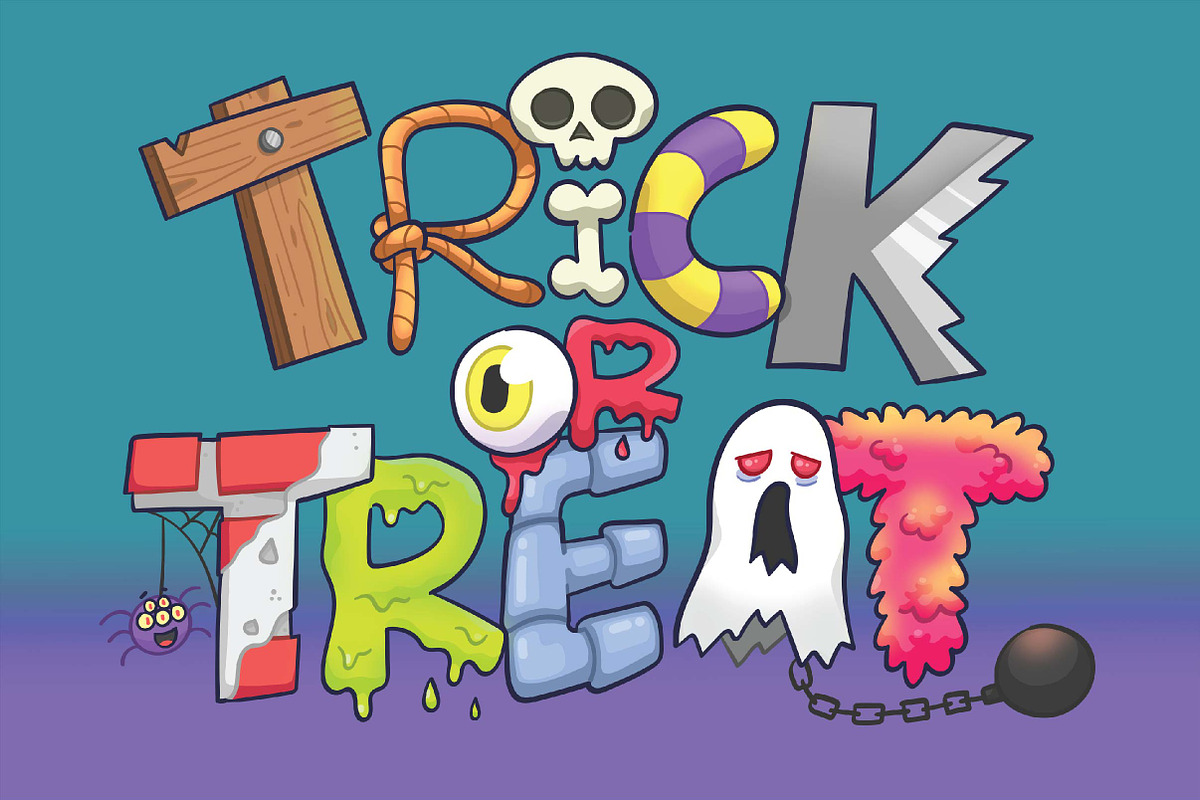 Trick or Treat, an Illustration by Cartoon Shop (Photo 1 of 11)