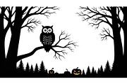 Dark Halloween Forest Design, a Graphic by BIPLOB EXPERT (Thumbnail 7 of 13)