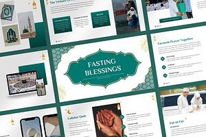Ramadan Slides, a Presentation Template by FIBRINOSÄ