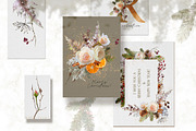 White Flora - Christmas clipart, a Decorative Illustration by Vasmila (Thumbnail 2 of 15)