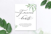 Forever in Our Hearts Sign, Aurora, an Invitation Template by Alice Bluefox (Thumbnail 3 of 6)