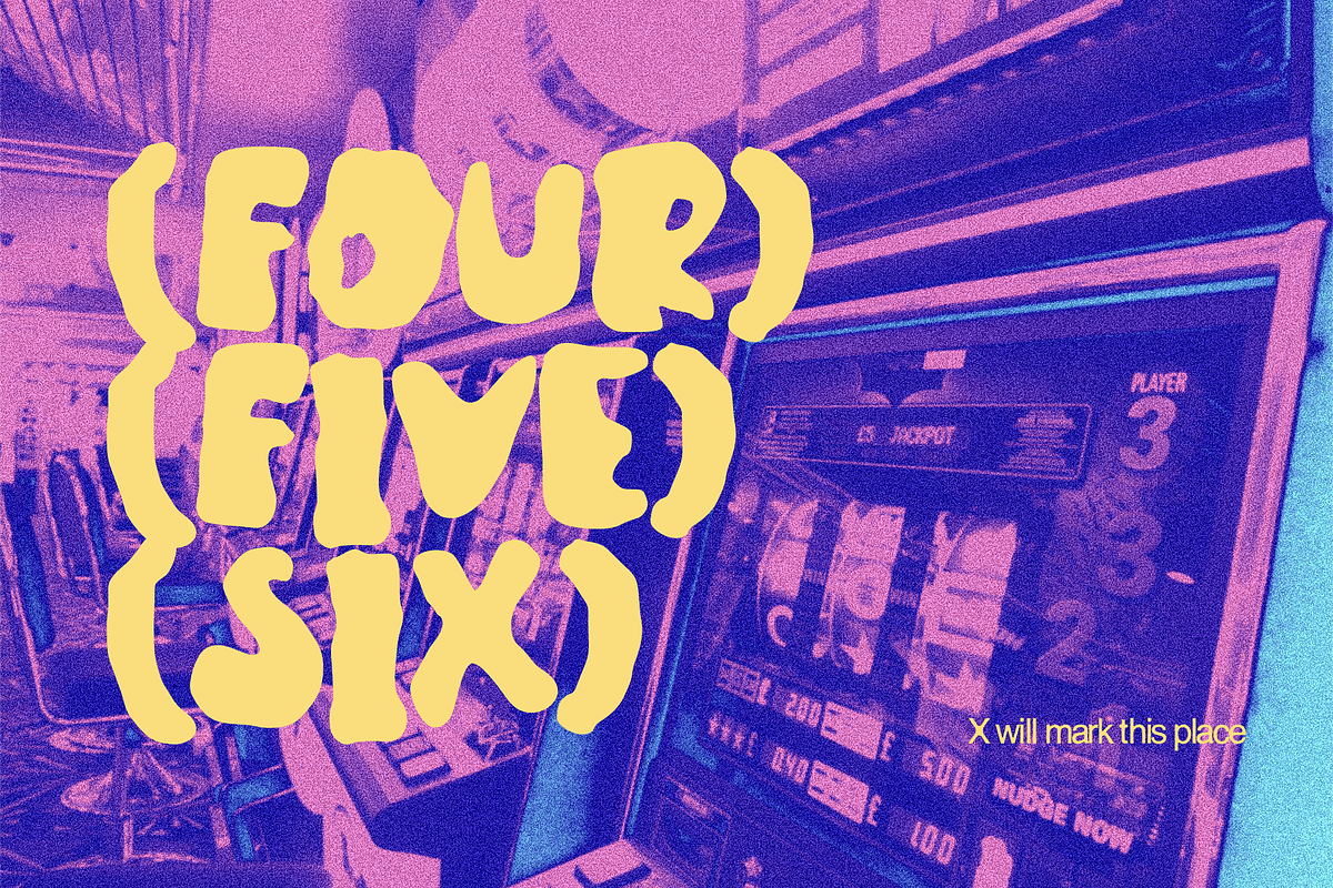 Moosy - an abstract groovy typeface, a Handwritten Font by ethylene.creative (Photo 9 of 10)