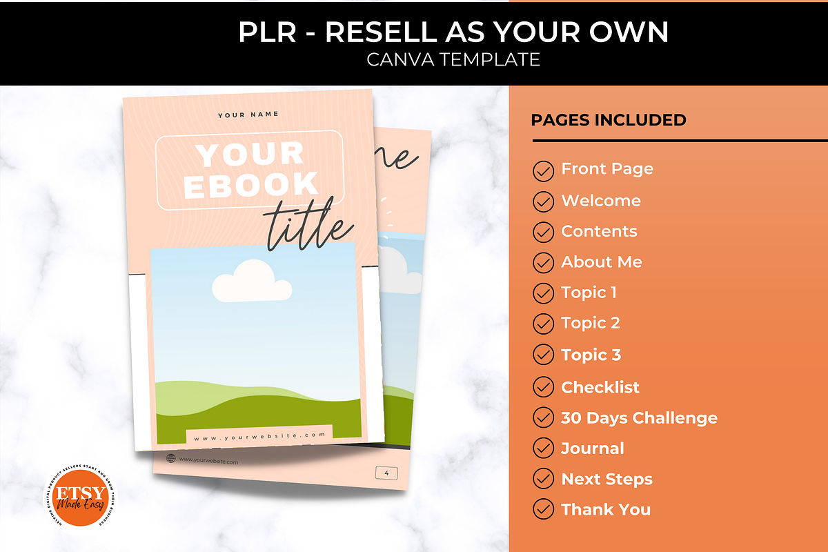 PLR Ebook Canva Template, a Templates & Theme by Jennifer Magri Templates (Photo 4 of 9)