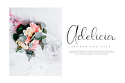 Allagia, a Script Font by sabrcreative (Thumbnail 2 of 5)