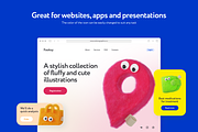 Fooksy Fluffy 3D Illustrations, a 3D by Welovegraphics (Thumbnail 4 of 7)