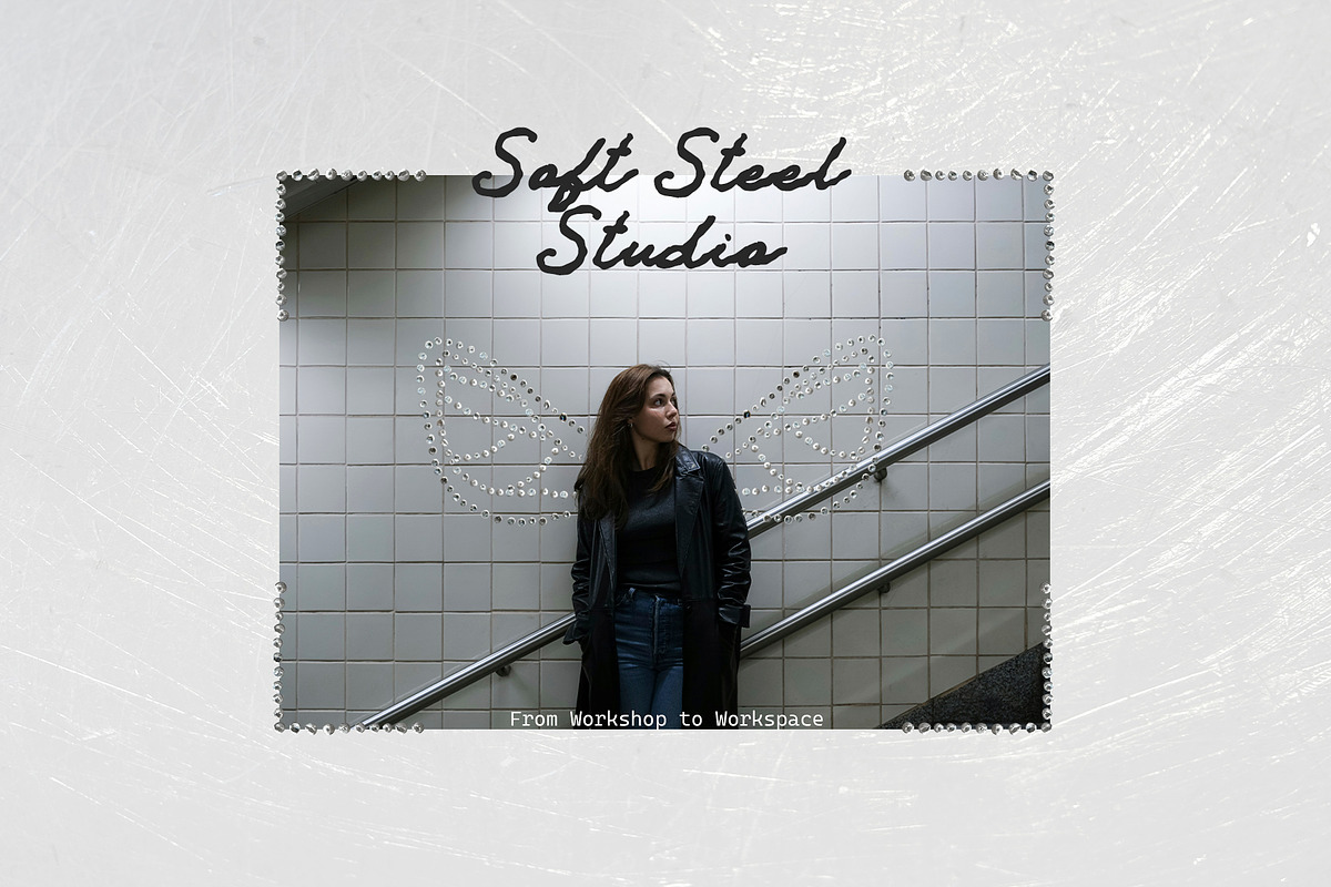 Soft Steel Studio Collage Silver Kit, an Object Graphic by Lidberia (Photo 3 of 14)