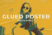 Glued Poster Photo Effect, a Layer Style Add-On by Shyeno (Thumbnail 1 of 10)
