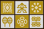 Ethnic Icons Vol 4, an Outline Icon by Tekuni (Thumbnail 2 of 12)