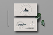 Clean Business Card, a Business Card Template by MightyDesign (Thumbnail 1 of 6)