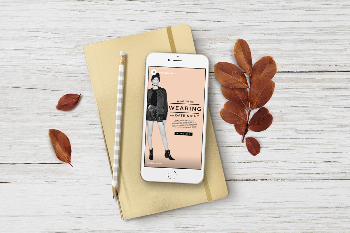 Fashion Instagram Stories V5, a Social Media Template by MinimalStudioCo (Photo 6 of 8)