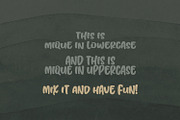Mique, a Font by Orenari (Thumbnail 6 of 8)