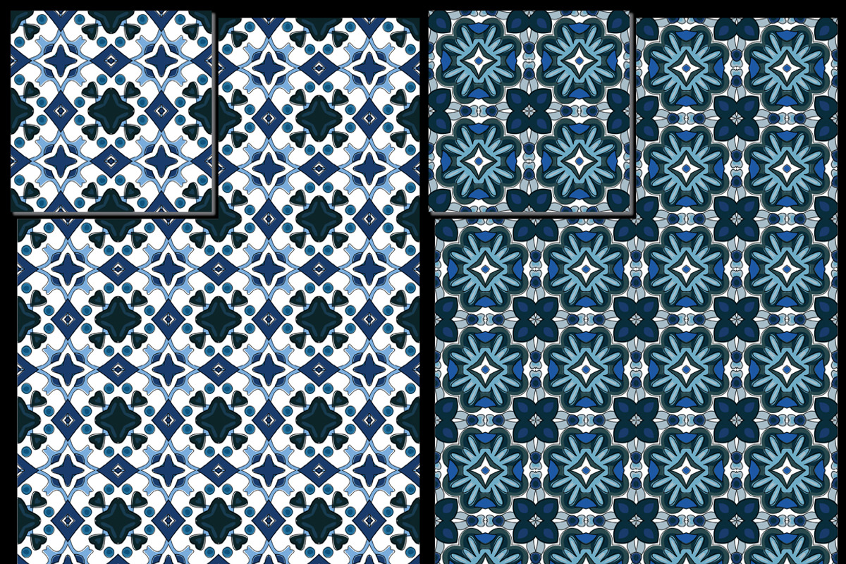 Set 103 - 6 Seamless Patterns, a Pattern Graphic by Little Bird (Photo 3 of 6)