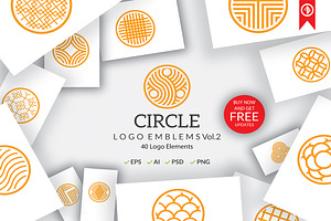 Creative Premade Circle Logo Emblems