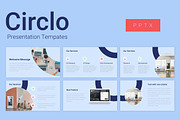 Powerpoint - Circlo Blue, a Presentation Template by Yolk Vibes (Thumbnail 1 of 5)