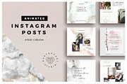BUNDLE Animated Instagram Posts, a Social Media Template by Ruby&Heart Studio (Thumbnail 9 of 18)
