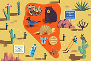 NEVADA. Scene & Posters Bundle, an Animal Illustration by Schumacher Shop (Thumbnail 4 of 11)