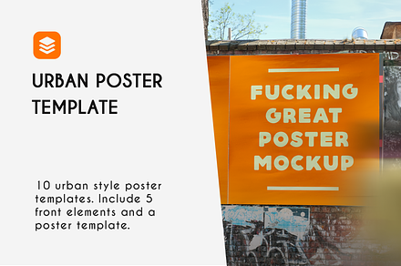 Urban Poster Mockups