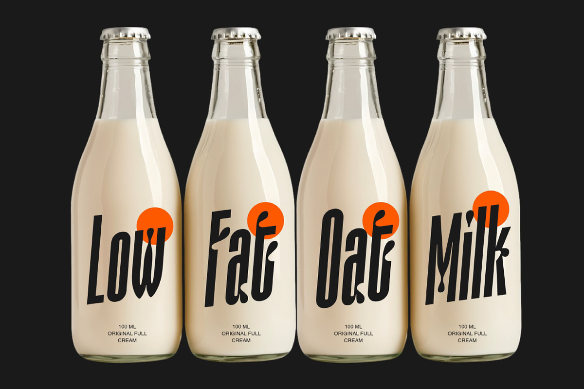 AOT Creamilk Playful Condensed Font, a Font by Prioritype Co (Photo 6 of 12)