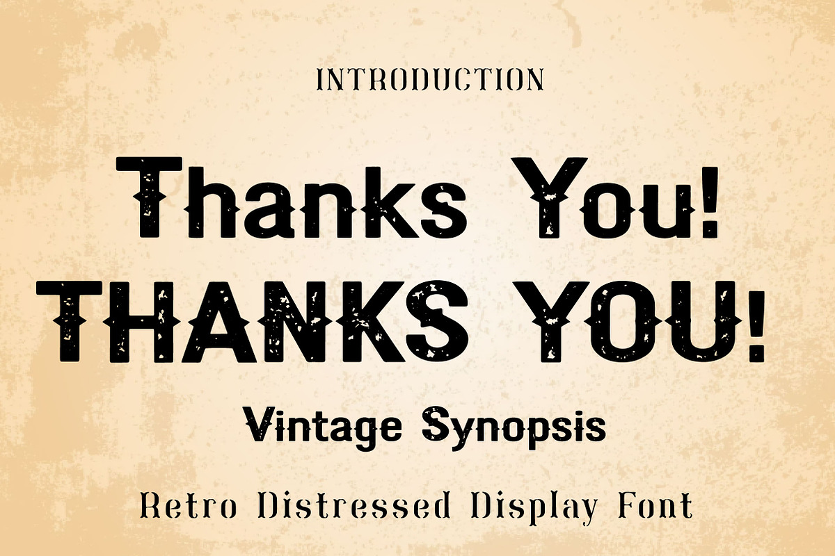Vintage Synopsis, a Slab Serif Font by Wow Magic (Photo 3 of 3)