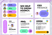 Corporate Post Template, a Social Media Template by MightyDesign (Thumbnail 2 of 6)