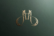 Elegant AM logo ornament, a Branding & Logo Template by Alexandra De Angelis (Thumbnail 1 of 4)