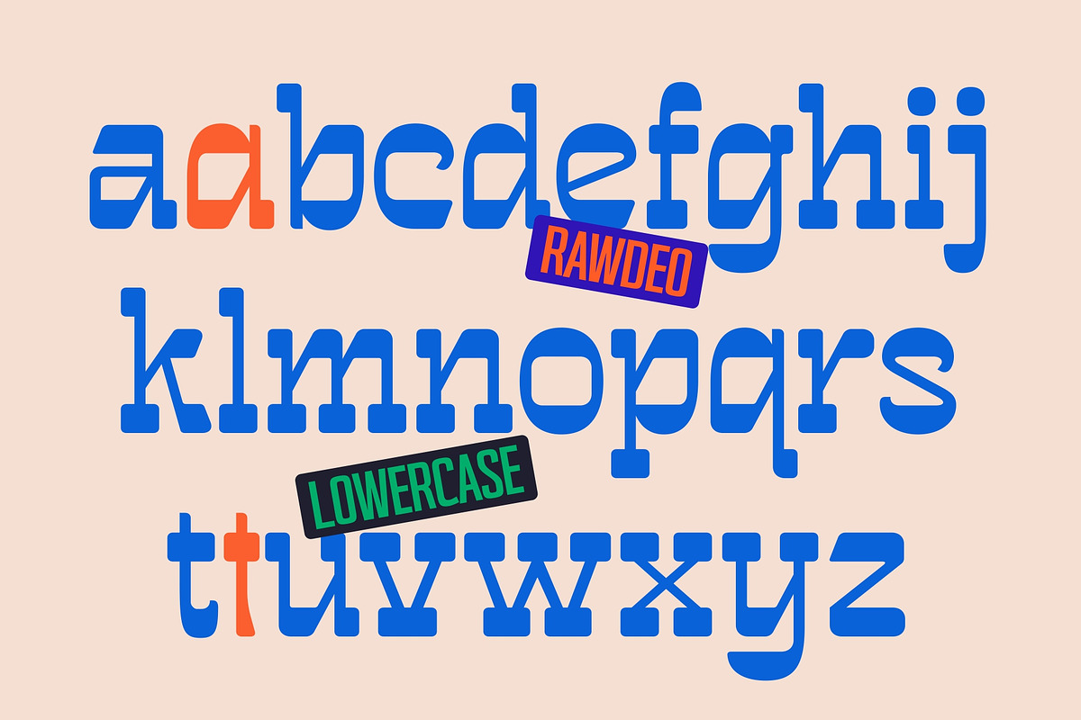 GR Rawdeo - Western Slab Serif, a Slab Serif Font by Garisman Std (Photo 3 of 18)