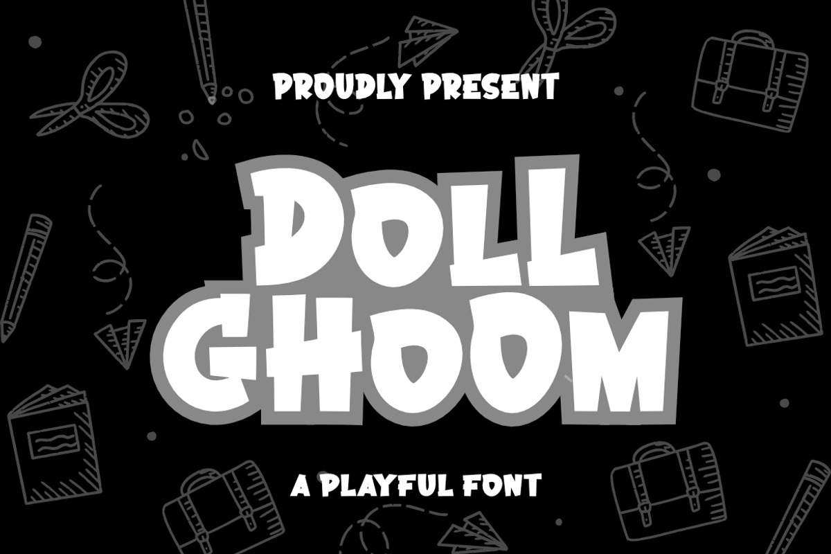 Dool Ghoom - Adorable Premium Font, a Sans Serif Font by Bayuktx (Photo 1 of 12)