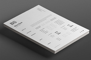 Atlas Resume Template