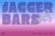 CS Anders Slitscan, a Sans Serif Font by Craft Supply Co. (Thumbnail 2 of 8)